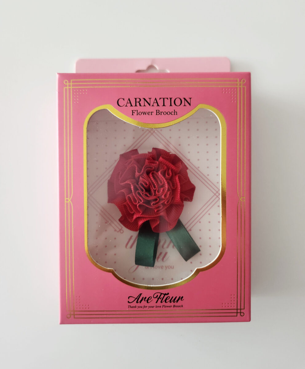 카네이션 코사지브로치